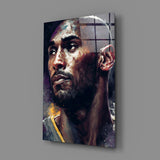 Kobe Bryant Glass Wall Art  || Designer Collection.