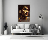 Kobe Bryant Glass Wall Art  || Designer Collection.