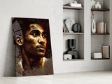 Kobe Bryant Glass Wall Art  || Designer Collection.