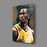Kobe Bryant Glass Wall Art  || Designer Collection.