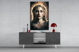 Madonna Glass Wall Art  || Designer Collection.