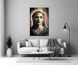 Madonna Glass Wall Art  || Designer Collection.