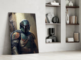 Boba Fett Glass Wall Art  || Designer Collection.