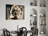 Marilyn Monroe Glass Wall Art  || Designer Collection.