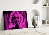 Marilyn Monroe Glass Wall Art  || Designer Collection.