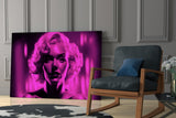 Marilyn Monroe Glass Wall Art  || Designer Collection.