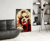 Marilyn Monroe Glass Wall Art  || Designer Collection.
