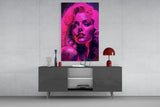 Marilyn Monroe Glass Wall Art  || Designer Collection.