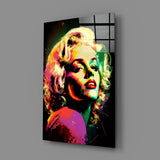 Marilyn Monroe Glass Wall Art  || Designer Collection.