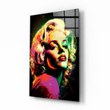Marilyn Monroe Glass Wall Art  || Designer Collection.