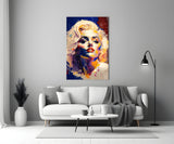 Marilyn Monroe Glass Wall Art  || Designer Collection.