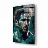 Messi || Designer -Sammlung Glasbild
