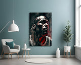 Michael Jordan Glass Wall Art  || Designer Collection.