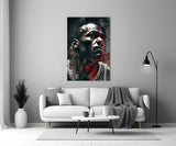 Michael Jordan Glass Wall Art  || Designer Collection.