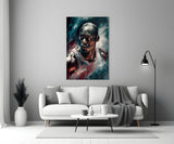 Michael Jordan Glass Wall Art  || Designer Collection.
