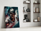 Michael Jordan Glass Wall Art  || Designer Collection.