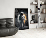 Astronaut  Glass Wall Art  || Designer Collection.