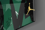 Air Jordan Glass Wall Art || Designer Collection.