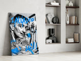 Salvador Dali and The Jungle Glass Wall Art || Designer Collection.