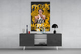 Freddie Mercury, The Queen Glass Wall Art || Designer Collection.