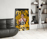 Freddie Mercury, The Queen Glass Wall Art || Designer Collection.