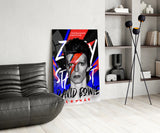 David Bowie Glass Wall Art || Designers Collection.