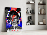 David Bowie Glass Wall Art || Designers Collection.