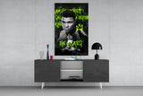 Muhammad Ali , The Greatest Glass Wall Art || Designer Collection.