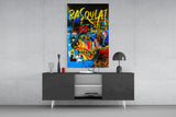 Style of Jean-Michel Basquiat Glass Wall Art || Designer Collection.
