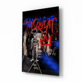 Style of Jean-Michel Basquiat Glass Wall Art || Designer Collection.