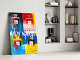 Andy Warhol and Chanel Glass Wall Art || Designer Collection.