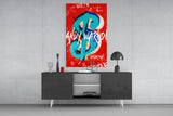 Andy Warhol and Dollar Glass Wall Art || Designer Collection.