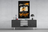Style of Jean-Michel Basquiat Glass Wall Art || Designer Collection.