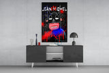 Style of Jean-Michel Basquiat Glass Wall Art || Designer Collection.