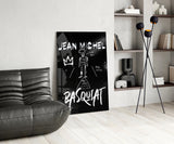 Style of Jean-Michel Basquiat Glass Wall Art || Designer Collection.