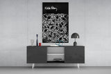 Style of Keith Haring Glass Wall Art || Designer Collection.