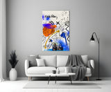 Style of Keith Haring Glass Wall Art || Designer Collection.