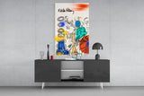 Style of Keith Haring Glass Wall Art || Designer Collection.