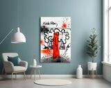 Style of Keith Haring Glass Wall Art || Designer Collection.