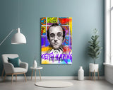 Keith Haring Glass Wall Art || Designer Collection.