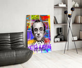 Keith Haring Glass Wall Art || Designer Collection.