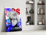 Andy Warhol Glass Wall Art || Designer Collection.