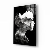 Forest in my Mind Glass Wall Art || Designer Collection.