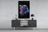Cool Frog Glass Wall Art || Designers Collection.