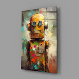 Robocute Glass Wall Art || Designer Collection.