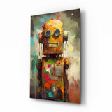 Robocute Glass Wall Art || Designer Collection.