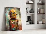 Robocute Glass Wall Art || Designer Collection.