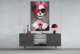 Corpse Bride Glass Wall Art || Designer's Collection.