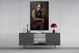 Joker the Thinker Glass Wall Art || Designer Collection.
