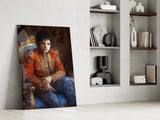 Michael Jackson  Glass Wall Art || Designer Collection.
